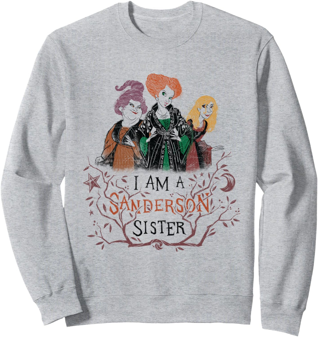 Disney Hocus Pocus I Am a Sanderson Sister Sweatshirt