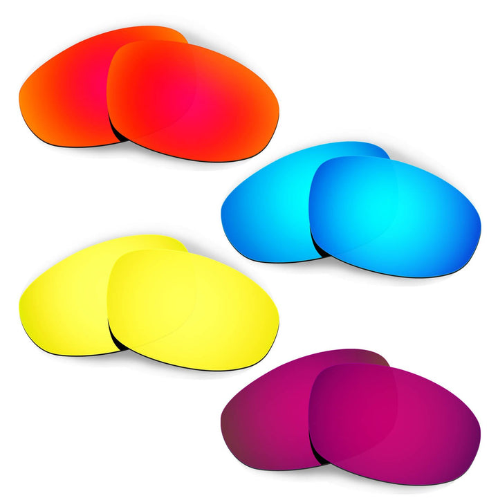 HKUCO Plus Mens Replacement Lenses For Oakley Juliet - 4 pair