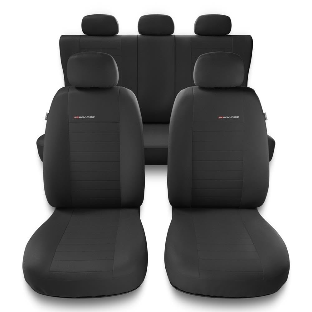 Mossa - Universal Sitzbezüge Auto kompatibel mit Volkswagen Golf V, VI, VII (2003-2019) - Autositzbe