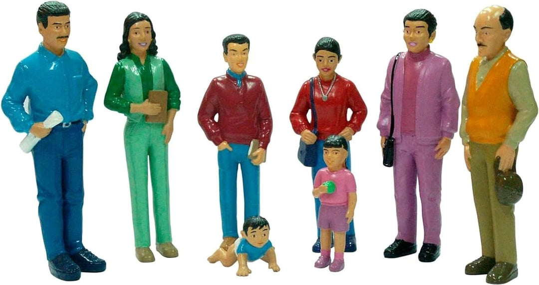 Figurenset südamerikanische Familie 8 Figuren-27398