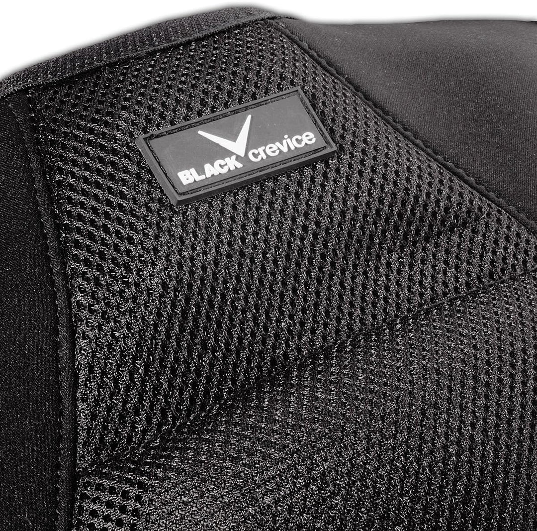 Black Crevice Rückenprotektor I Damen & Herren-Rückenprotektor I Wintersport- & Ski-Rückenprotektor