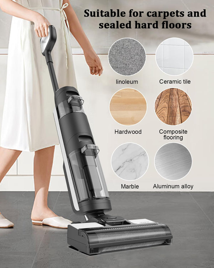 6 Stück Zubehörset für Tineco iFloor 3/Floor One S3 Zubehör Set Nass-und Trockensauger Ersatzteile E