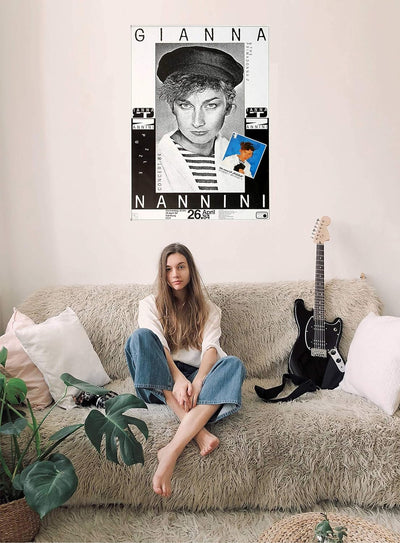 Gianna Nannini - Puzzle, Hamburg 1984 » Konzertplakat/Premium Poster | Live Konzert Veranstaltung |