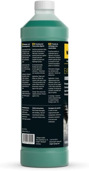 WAGNER EasyClean; Reinigungs- und Konservierungsmittel; 1 Liter ; für Kolben- und Membranpumpen