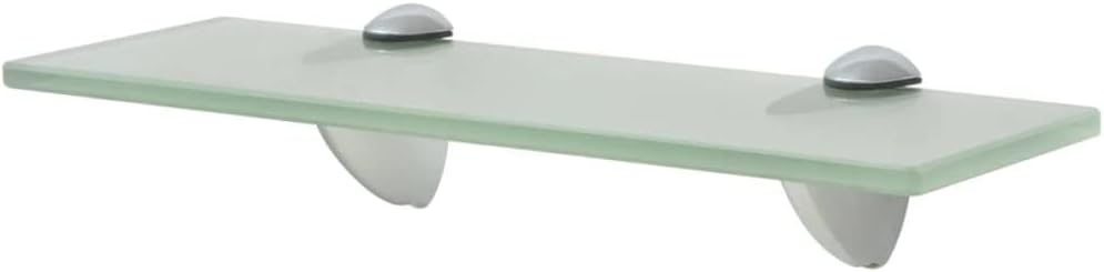 vidaXL 2X Regal Schwebend Wandregal Glasregal Glasboden Glasablage Badablage Wandablage Badregal Abl
