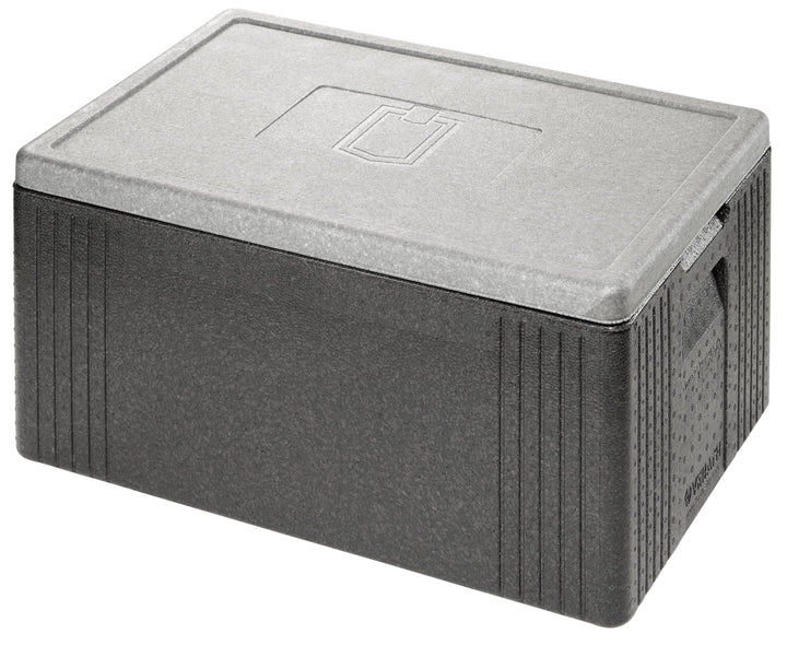 METRO Professional Thermobox GN1/1, EPP, 44 L, Toplader, schwarz/grau