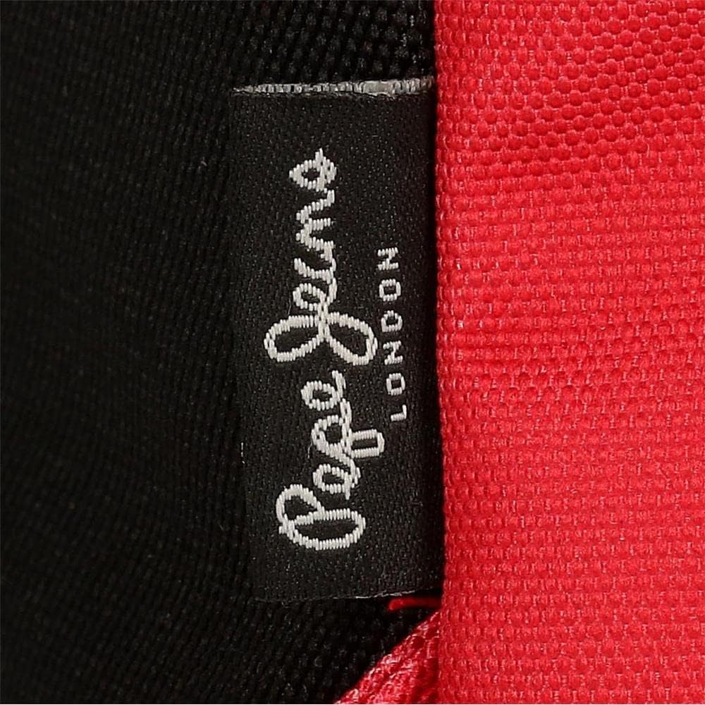 Pepe Jeans Aris Rucksack für Laptop und Schultasche 15,6 Zoll Rot 31 x 44 x 17,5 cm Polyester 30,01
