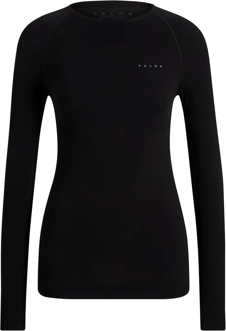 FALKE Damen Warm Round Neck Funktionsshirt Langarm für milde bis kalte Temperaturen warme Funktionsu