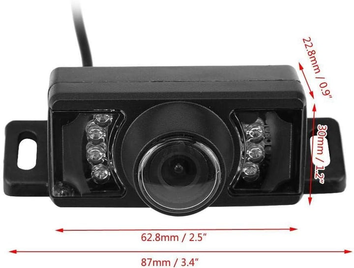 KSTE 7pcs IR Nachtversion Auto-Rückunterstützungskamera + drahtloser RCA-Video-Transmitter & Receive