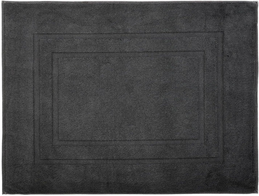 Kleine Wolke 3006114377 Plaza Badteppich 60 x 80 cm Baumwolle, Baumwolle, Grau, 20x20x5 cm, 40044782