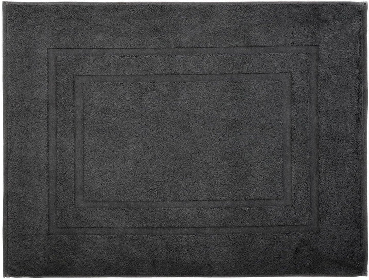 Kleine Wolke 3006114377 Plaza Badteppich 60 x 80 cm Baumwolle, Baumwolle, Grau, 20x20x5 cm, 40044782