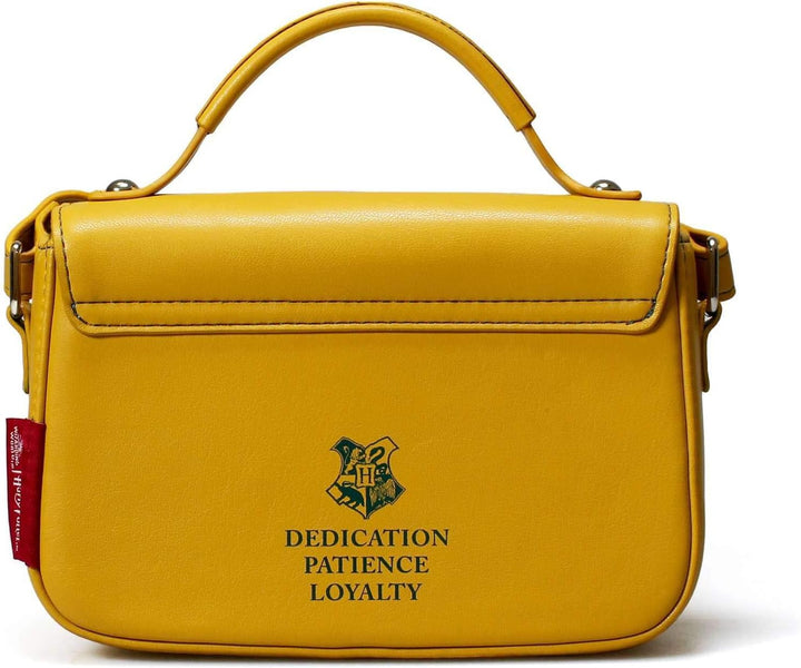 Half Moon Bay Unisex Harry Potter Umhängetasche – Stolze Hufflepuff House Pride – Schultasche Tasche