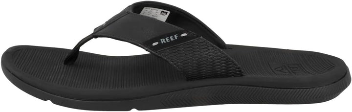 Reef Herren Santa Ana Sandale 43 EU All Black, 43 EU All Black