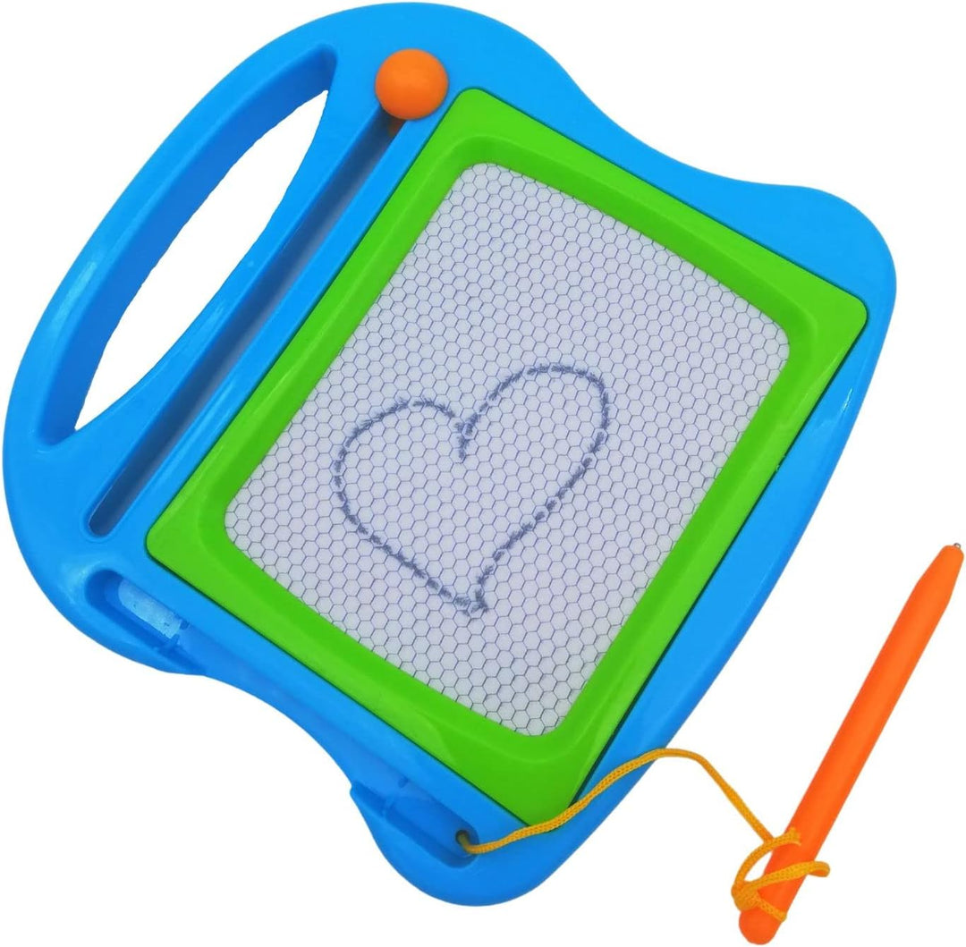alldoro 68515 Zeichentafel 2 in 1 Set, Grosser Zauberzeichner mit Buntem Display 45 x 31,5 cm & klei