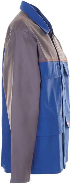 Planam Grösse 106 Herren Major Protect Jacke 1-lagig kornblau grau Modell 5200 Kornblau/Grau 106, Ko
