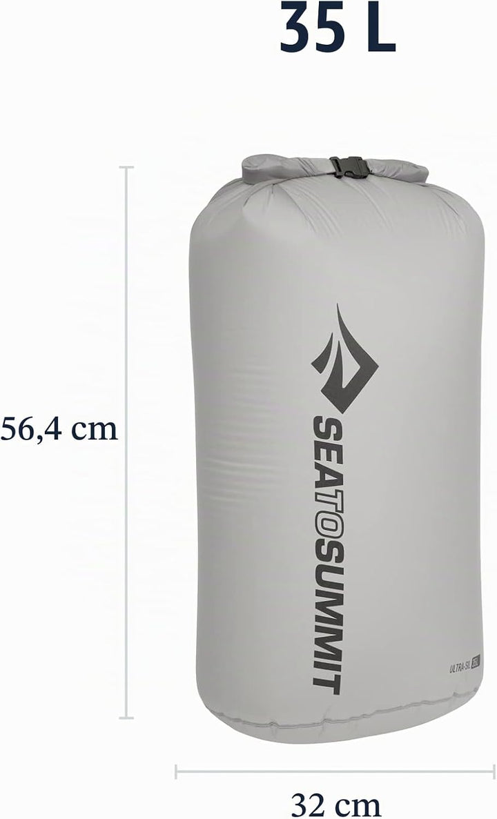 Sea to Summit Ultra-SIL Dry Bag 35l Grau - Leichter wasserdichter Drybag, 35l, Grösse 35l - Farbe Hi
