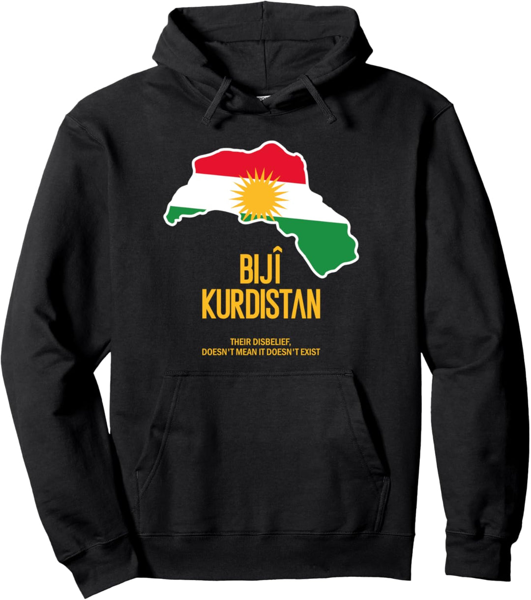 Kurdistan Karte Flagge I Biji Kurdistan kurdische Design Pullover Hoodie