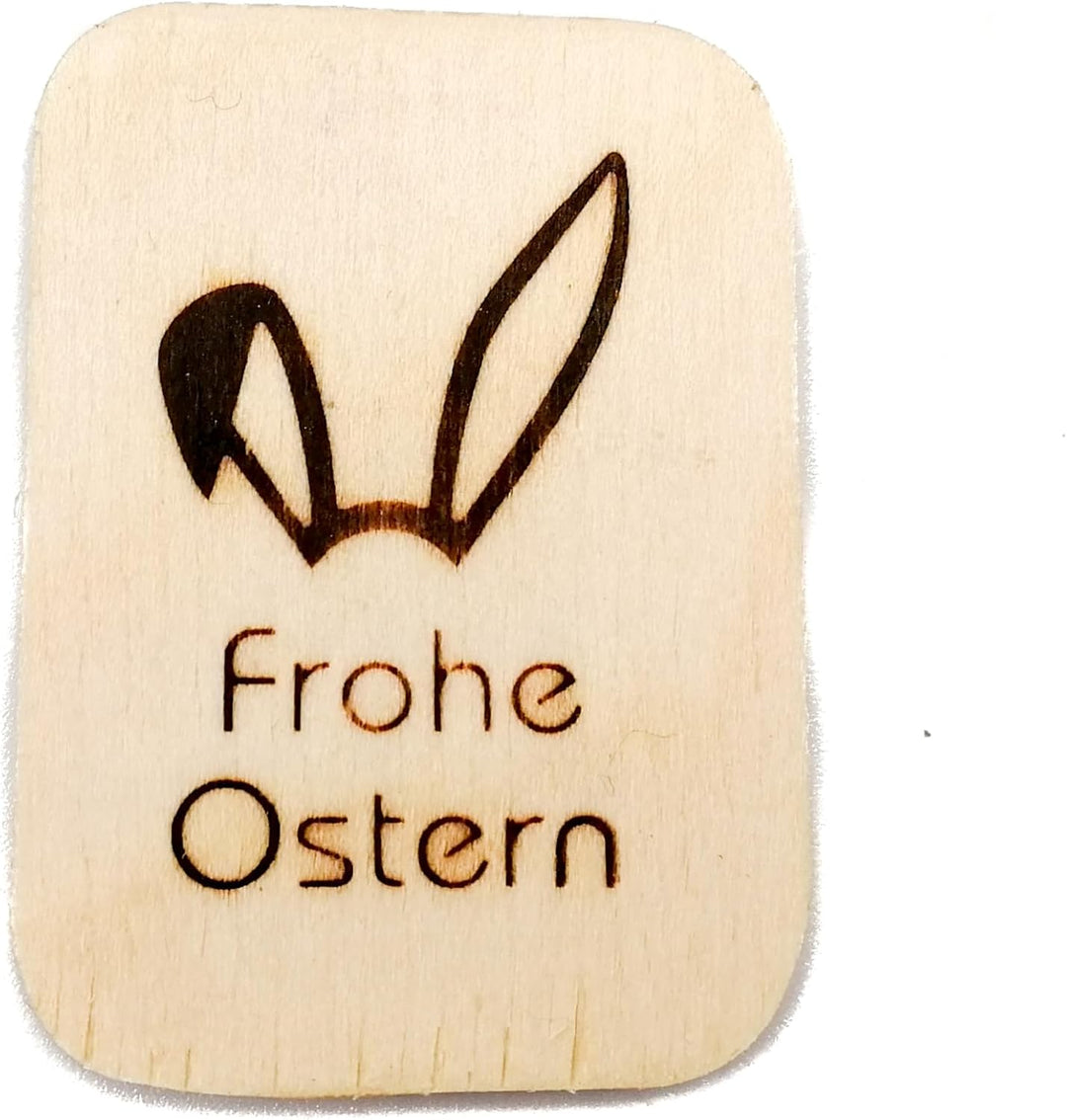 Brandstempel mit dem Motiv Frohe Ostern elektrischer Brennstempel Brennplatte + 100W Brennkolben, Br
