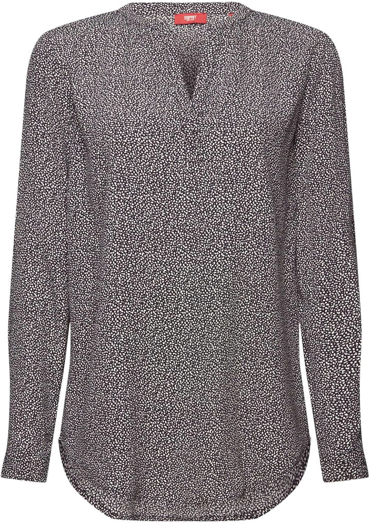 ESPRIT Damen Bluse XS 001/Black, XS 001/Black