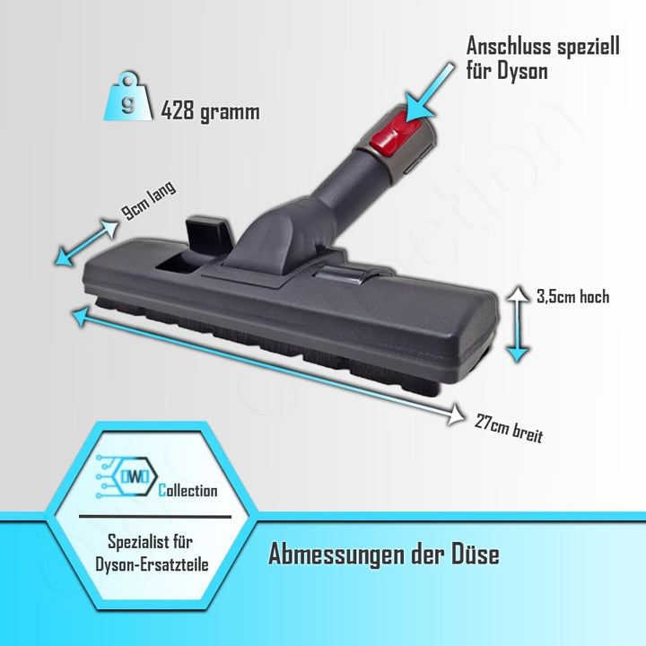 Combi-Düse Kombi-Bürste geeignet für Dyson Cinetic Big Ball CY22 CY23 CY26 CY28 - Staubsaugermund -