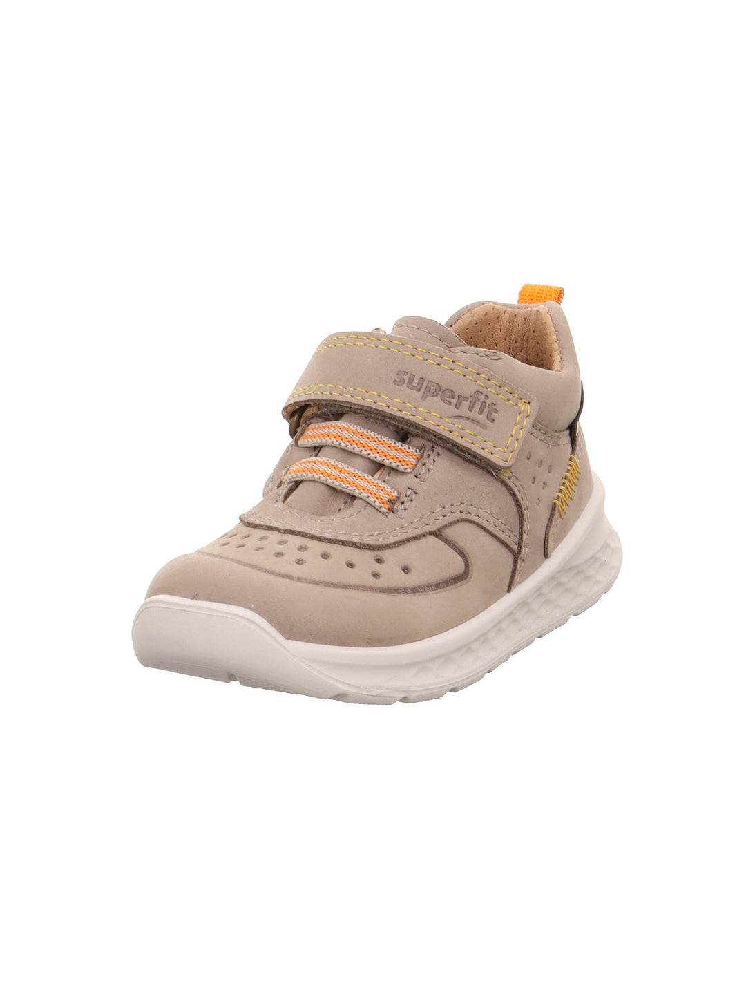 Superfit BREEZE Sneaker 1-000363 Jungen 20 EU Beige Orange 000, 20 EU Beige Orange 000