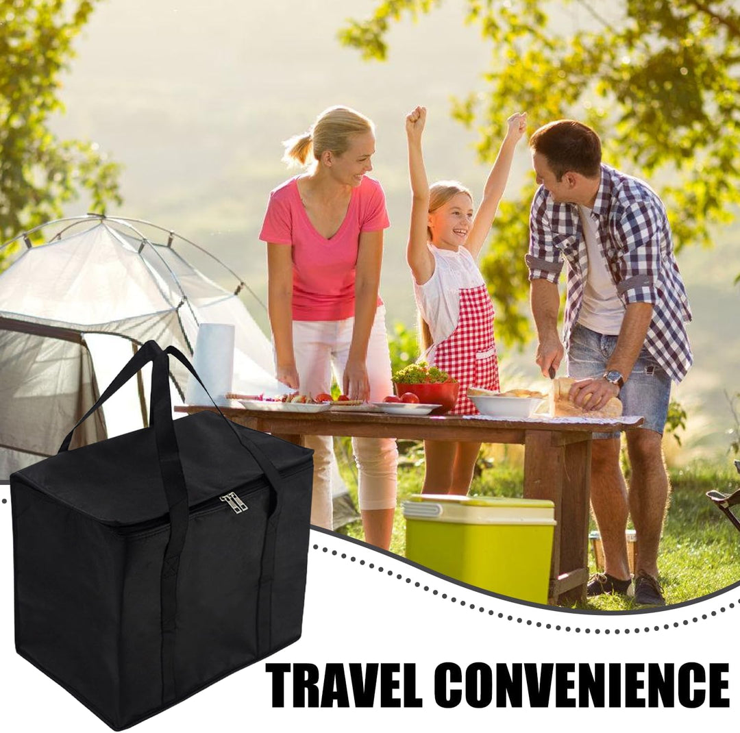 TOATELU 30L Kühltasche Picknicktasche Lunchtasche, Kühltasche für Lebensmitteltransport Liefertasche