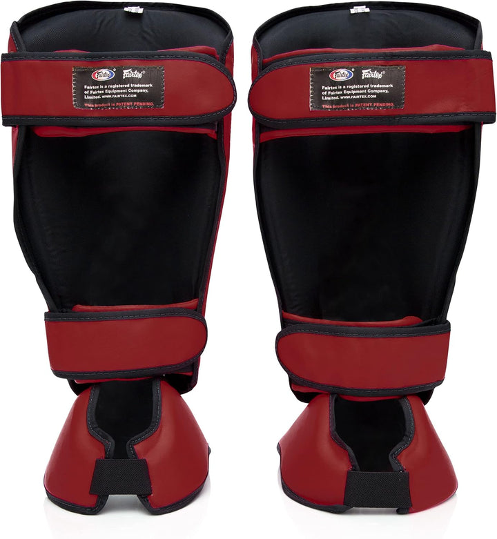 Fairtex SP7 Muay Thai Schienbeinschützer für Herren, Damen, Kinder | aus Syntek-Leder und hochwertig