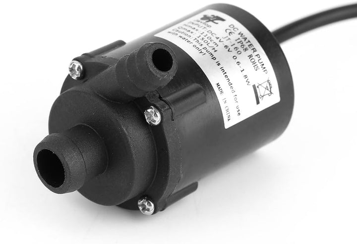 USB Mini Wasserpumpe, Micro Brushless Tauchpumpe Aquariumpumpe Förderpumpe Brunnenpumpe Ultra-leise
