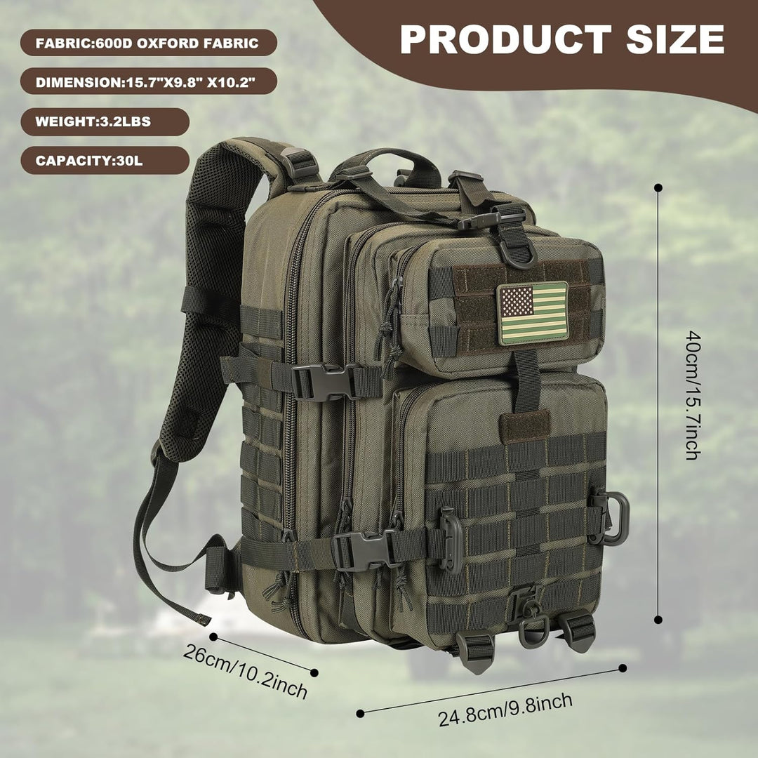 Militär Taktischer Rucksack Cooper Rucksack Armee Assault Pack 3 Tage Bug Out Go Bag Trekking Wander