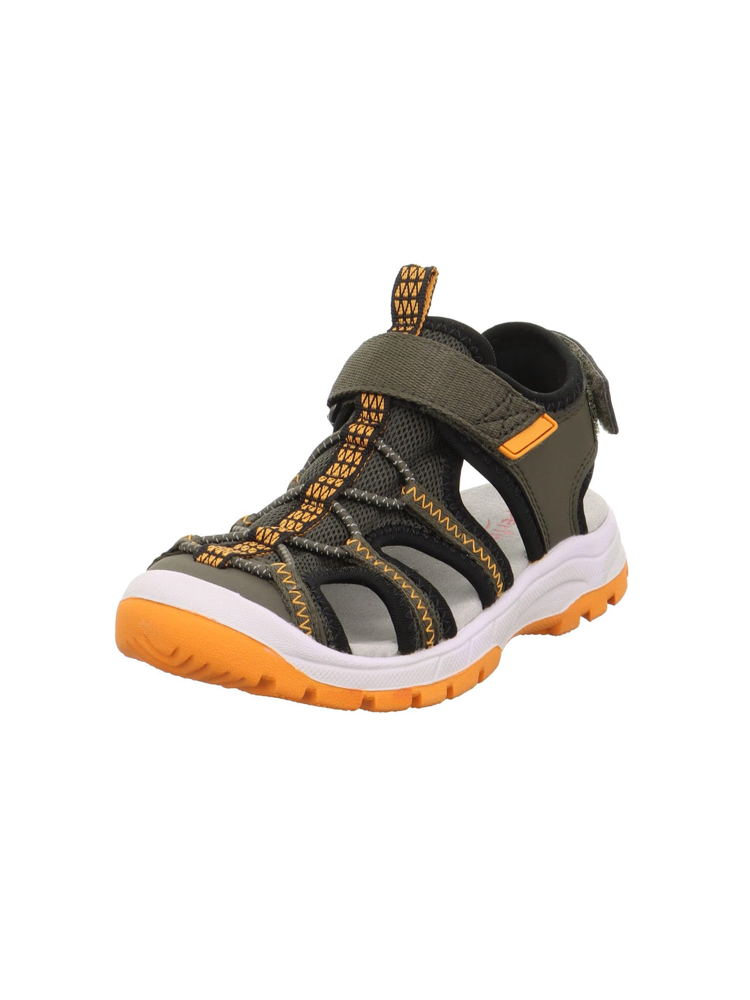 Superfit Jungen Tornado Light Sandale 28 EU Grün Orange 7000, 28 EU Grün Orange 7000