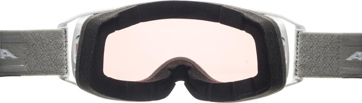 ALPINA Unisex - Erwachsene, DOUBLE JACK MAG Q Skibrille, moongrey, One size Einheitsgrösse Weiss, Ei
