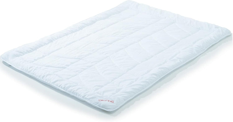 CelinaTex First Class Duo Bettdecke 200 x 200 cm Winter Steppdecke warm Qualitäts Decke Herbst atmun