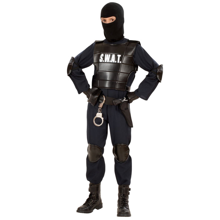 WIDMANN 55349 COSTUME AGENTE SWAT POLIZIOTTO 14/16 CM 164 #5534 14-16 Jahre, 14-16 Jahre
