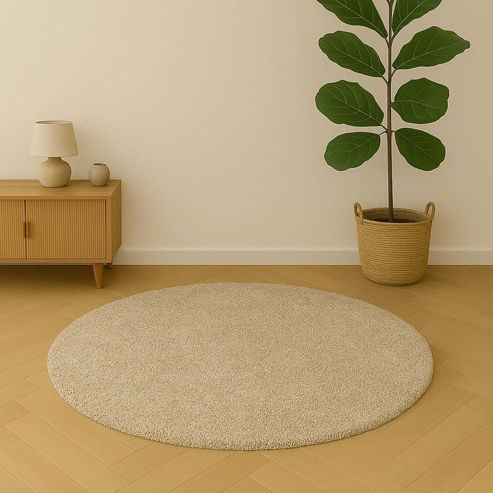 DomDeco Waschbarer Teppich Ease, super weicher und Flexibler 12mm Kurzflor für Wohnzimmer/Schlafzimm
