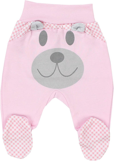 TupTam Baby Bekleidungsset Erstausstattung Mädchen Jungen 7 teilig 62 Bärchen / Rosa, 62 Bärchen / R