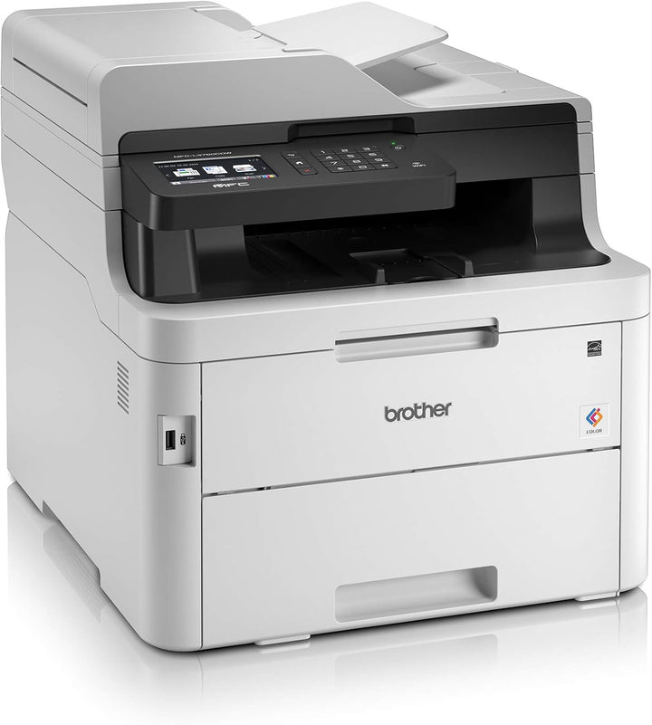Brother MFC-L3750CDW Kompaktes 4-in-1 Farb-Multifunktionsgerät (24 Seiten/Min.) weiss 24 Seiten/Min.