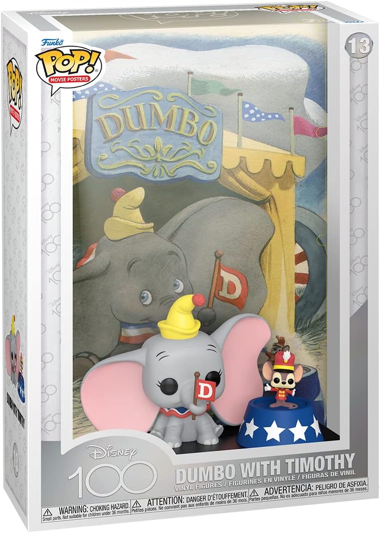 Funko Pop! Movie Poster: Disney - Dumbo - Vinyl-Sammelfigur - Geschenkidee - Offizielle Handelswaren