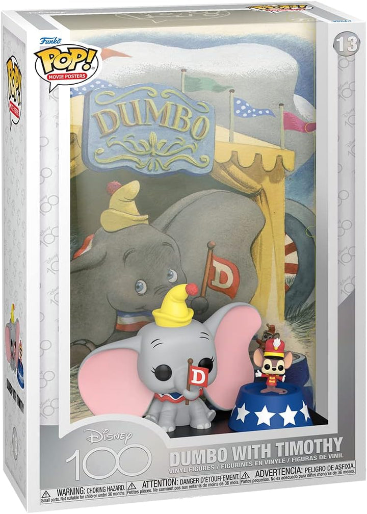 Funko Pop! Movie Poster: Disney - Dumbo - Vinyl-Sammelfigur - Geschenkidee - Offizielle Handelswaren