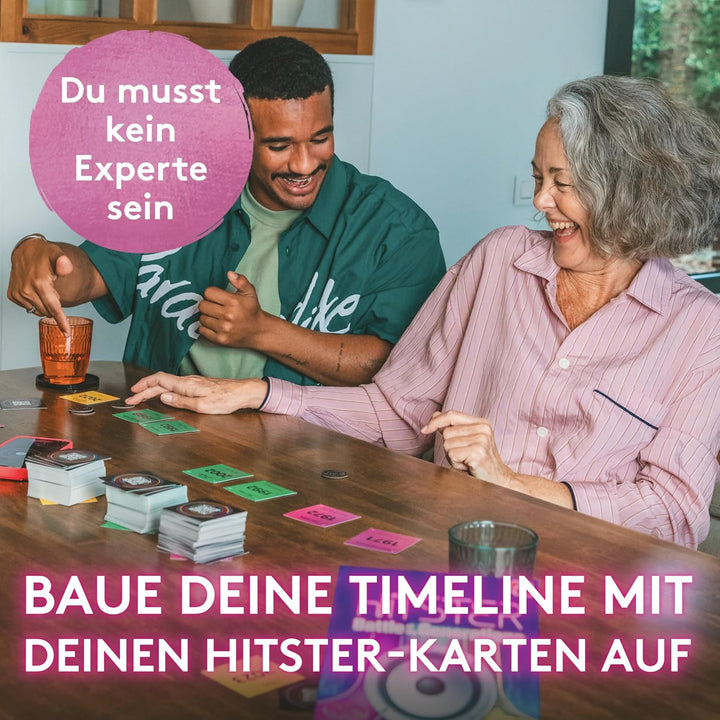 Hitster Battle of the Generations – Musik‑Party‑Brettspiel mit 420+ Songs aus Allen Jahrzehnten - 3