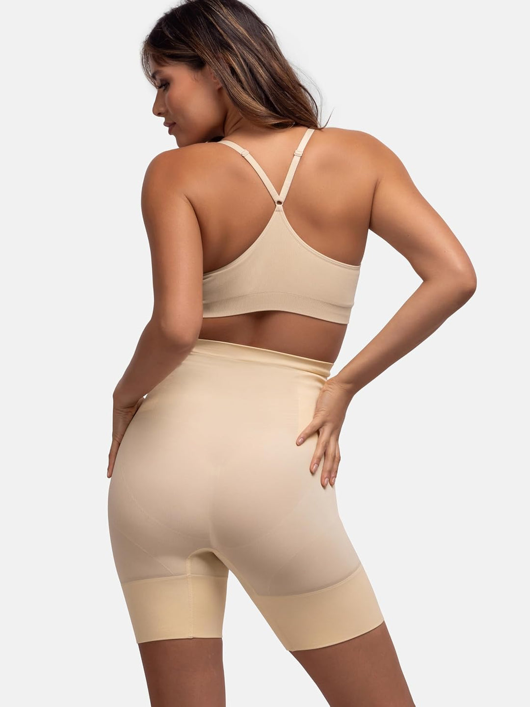 Dorina Damen Bauchweg Unterhose Shapewear, Thigh Slimmer Miederpants, Butt Lifter Miederslips, ABSOL