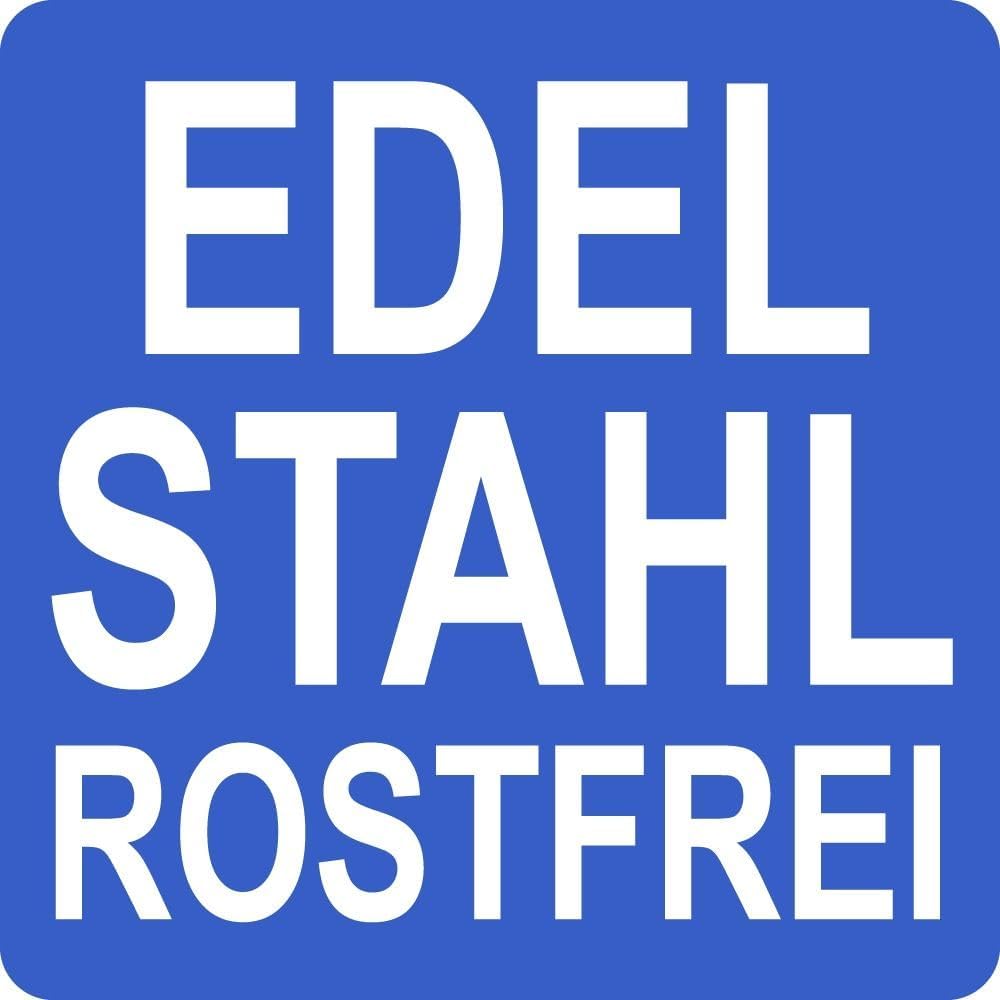 Contacto Professioneller Edelstahl Kochtopf Suppentopf Fleischtopf 22 cm in Gastroqualität extrem ro