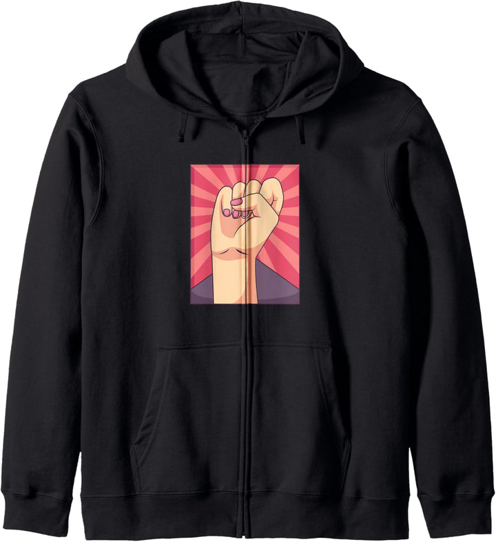 Frauenpower - Girl Power Kapuzenjacke