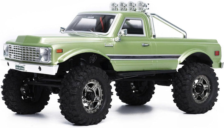 HOBBYPLUS CR18P EVO 2 Rock RC Crawler - 1/18 Mini RC Crawler mit Zwei-Gang-Getriebe, Ganzmetallgetri