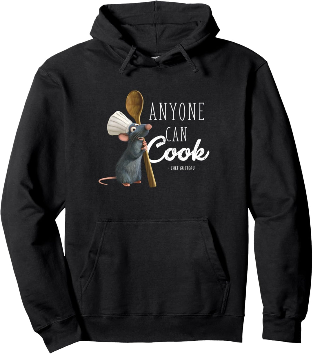 Disney Pixar Ratatouille Remy Jeder Kann Kochen Pullover Hoodie
