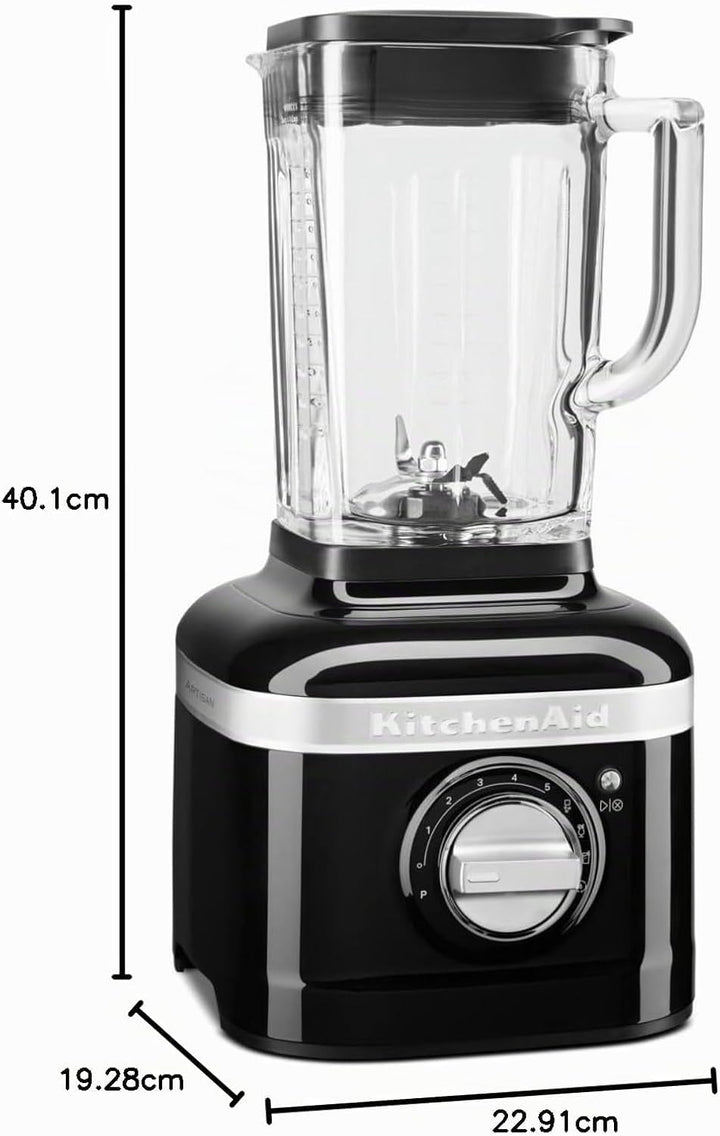 KitchenAid Standmixer mit 1,4 L Glaskrug - Artisan - Kompakter Hochleistungsmixer 1200 W - Food Proc