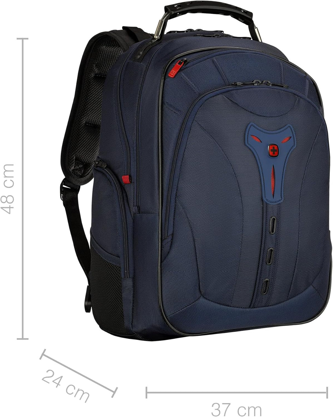 WENGER Pegasus Deluxe Laptop-Rucksack, Notebook 14 bis 16 Zoll, Tablet bis 10 Zoll, 25 l, Damen Herr