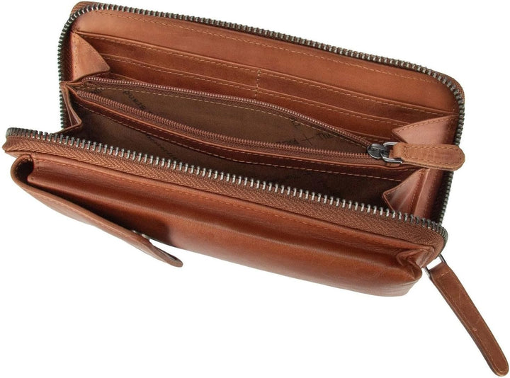 The Chesterfield Brand Wax Pull Up Malaga Handytasche Leder 10 cm