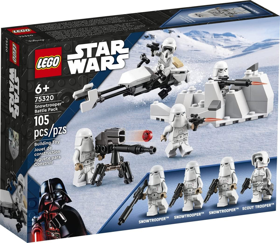 Lego Set: Star Wars Snowtrooper Battle Pack 75320 + Star Wars 30495 at-ST (Polybag)
