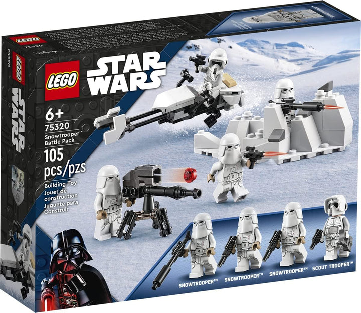 Lego Set: Star Wars Snowtrooper Battle Pack 75320 + Star Wars 30495 at-ST (Polybag)