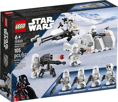Lego Set: Star Wars Snowtrooper Battle Pack 75320 + Star Wars 30495 at-ST (Polybag)